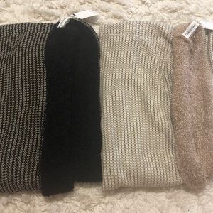 Two Calvin Klein Infinity Scarfs